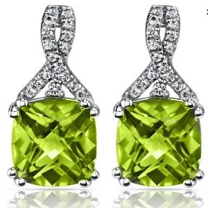 18k gold filled Periodt Swarkovski Earrings